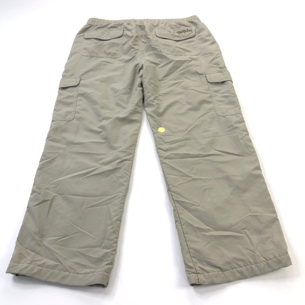 Quiksilver Vintage Youth Boys XL 20 (Fit 34W 26L) Utility Cargo Pants Beige